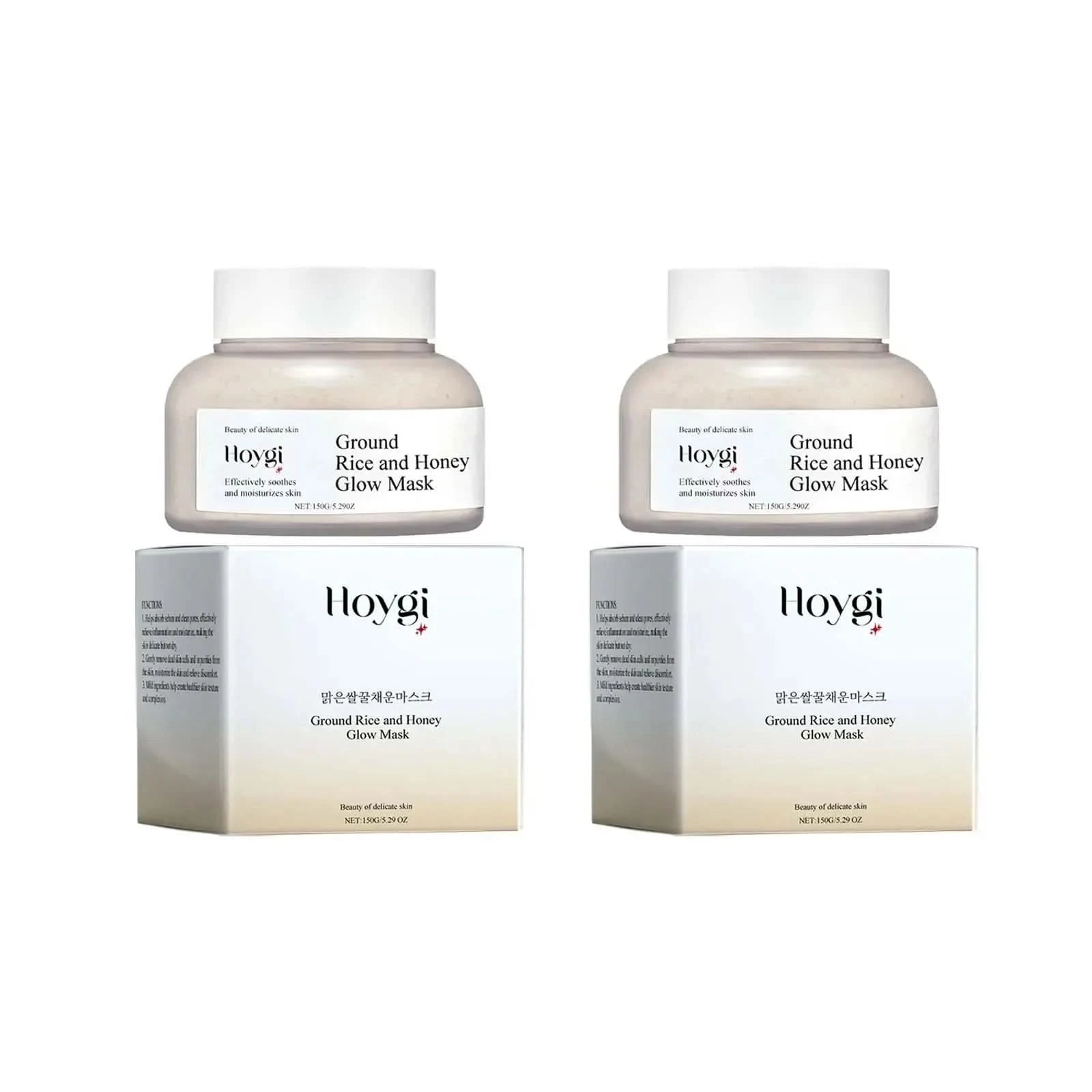 Glow & Heal: Rice & Honey Mask – Targets acne, fades scars, hydrates deeply, and reveals radiant skin. - MyHydroSkin